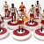 Subbuteo Andrew Table Soccer Fluminense 2010-11 on Classic Lightweight bases